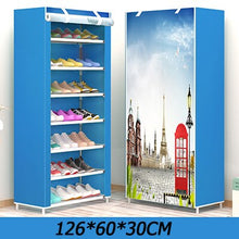 Load image into Gallery viewer, Minimalist Multi Layer Shoe Cabinet DIY Home Shoe Rack Shoe Stand Holder With Waterproof Non-woven Cloth Dustproof Shoe Rack