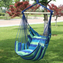 Load image into Gallery viewer, Outdoor Garden Hammock for Adults Kids Chair Hanging Chair Swing Hammock With 2 Pillows Swing Chairs