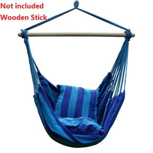 Load image into Gallery viewer, Outdoor Garden Hammock for Adults Kids Chair Hanging Chair Swing Hammock With 2 Pillows Swing Chairs
