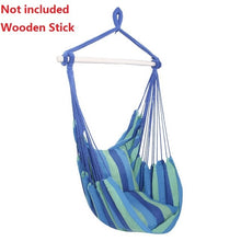 Load image into Gallery viewer, Outdoor Garden Hammock for Adults Kids Chair Hanging Chair Swing Hammock With 2 Pillows Swing Chairs