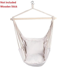 Load image into Gallery viewer, Outdoor Garden Hammock for Adults Kids Chair Hanging Chair Swing Hammock With 2 Pillows Swing Chairs