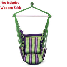 Load image into Gallery viewer, Outdoor Garden Hammock for Adults Kids Chair Hanging Chair Swing Hammock With 2 Pillows Swing Chairs