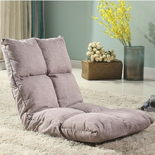 Load image into Gallery viewer, Foldable bed sofa  lazy sofa chair tatami floor cushions bed chair small bed Folding Adjustable Sleep Lounger