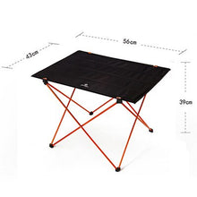 Load image into Gallery viewer, Portable Foldable Table Folding Desk Camping Traveling Outdoor 7075 Aluminium Alloy Light Lowest Price in Aliexpress Table