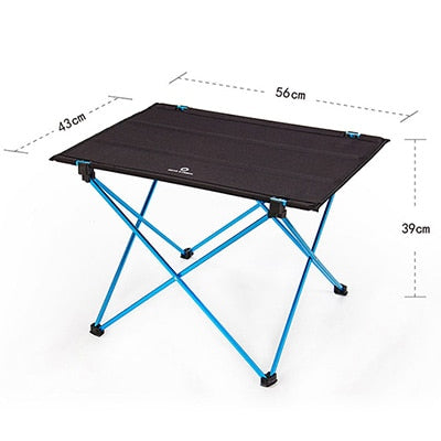 Portable Foldable Table Folding Desk Camping Traveling Outdoor 7075 Aluminium Alloy Light Lowest Price in Aliexpress Table