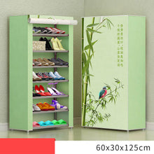 Load image into Gallery viewer, 8 Layer 10 Layer Combination Shoe Cabinet Simple Cloth Fabric Storage Shoes Rack Folding Dust-proof Shoe Shelf DIY Furniture