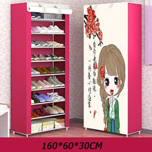 Load image into Gallery viewer, Minimalist Multi Layer Shoe Cabinet DIY Home Shoe Rack Shoe Stand Holder With Waterproof Non-woven Cloth Dustproof Shoe Rack