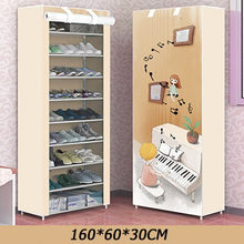 Load image into Gallery viewer, Minimalist Multi Layer Shoe Cabinet DIY Home Shoe Rack Shoe Stand Holder With Waterproof Non-woven Cloth Dustproof Shoe Rack